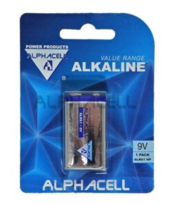 Alphacell 9v 1pc Value Battery