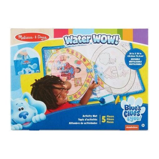 Melissa & Doug Blues Clues & You! Activity Mat Water Wow Book - Image 6
