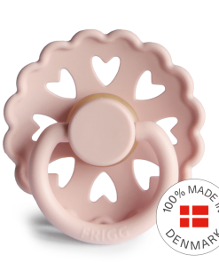 FRIGG Fairytale - Round Latex Pacifier - Little Match Girl (Blush)