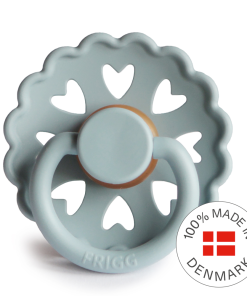 FRIGG Fairytale - Round Latex Pacifier - Ole Lukoie (Stone Blue)