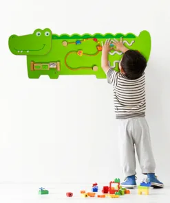 Jeronimo Wooden Wall Activity Crocodile