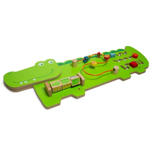 Jeronimo Wooden Wall Activity Crocodile - Image 4