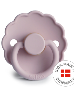 FRIGG Daisy - Round Latex Pacifier - Soft Lilac