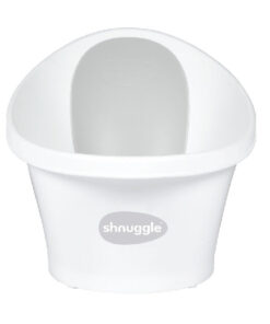 Shnuggle Baby Bath | Newborn baby bath Support with Bum Bump | Compact Bathtub for babies | Bath Seat Suitable from Birth