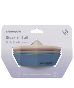 Shnuggle Stack 'n' Sail Silicone Boats