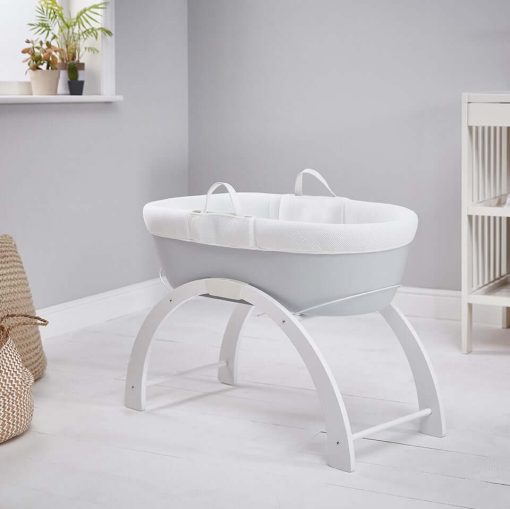 Shnuggle Dreami Moses Basket and Stand - Image 6