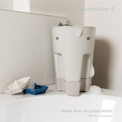 Shnuggle Ellie Bath Toy Drying Caddy | Free Standing Baby & Toddler Bath Toy Storage - Image 10