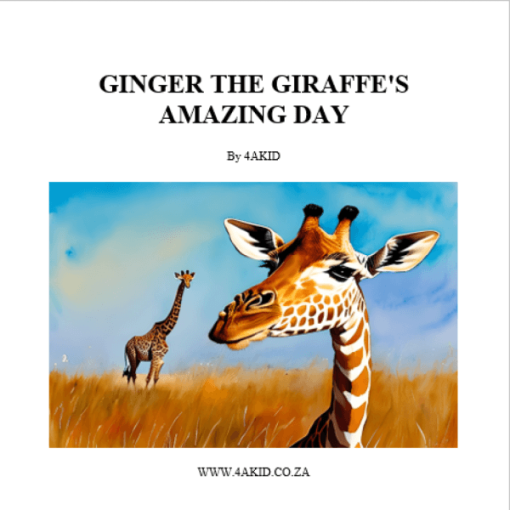 Ginger the Giraffe's Adventures Digital E-Book Series for Kids - Image 7