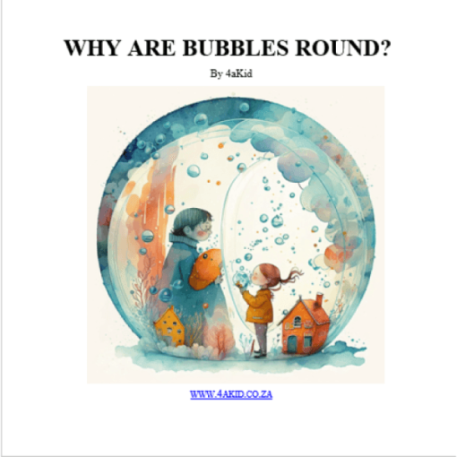 The Bubble Mystery: Why Are Bubbles Round? Digital E-Book