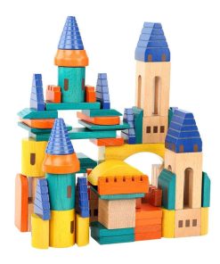Wooden Castle Building Blocks
